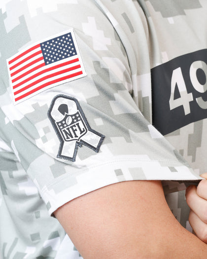 Nike San Francisco 49ers Salute to Service T-Shirt Camouflage
