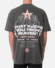 MNML Sin T-Shirt Washed Black