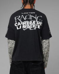 Loiter Performance Layered Long Sleeve T-Shirt Black