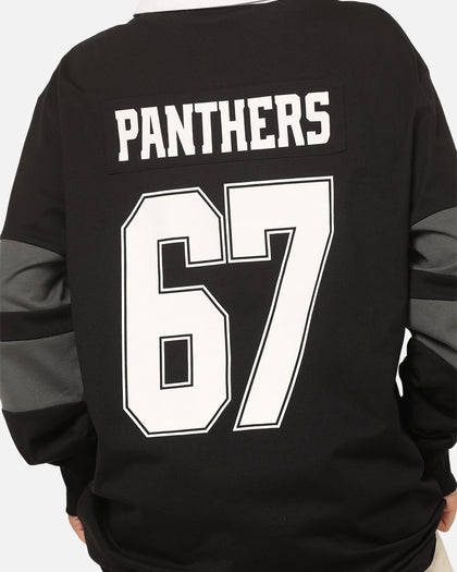 Bleacher Athletic Penrith Panthers NRL Legacy Rugby Polo Shirt Black