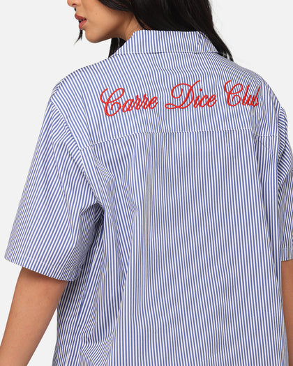 Carre Dice Club Button Up Shirt Pinstripe