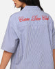 Carre Dice Club Button Up Shirt Pinstripe