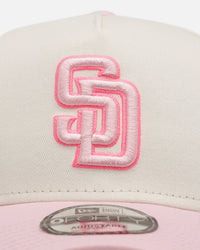 New Era San Diego Padres 'Lover's Club' 9FORTY A-Frame Snapback Chrome