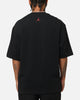 Jordan Brand Sneaker Patch Crewneck T-Shirt Black/Varsity Red