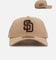 New Era San Diego Padres 'Tan Pink' 9FORTY A-Frame Snapback Tan