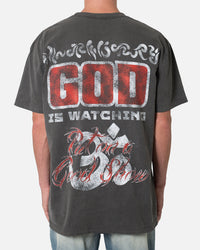 MNML Hell Bent T-Shirt Washed Black