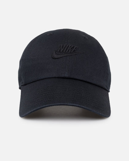 Nike Club Unstructured Futura Wash Cap Black/Black