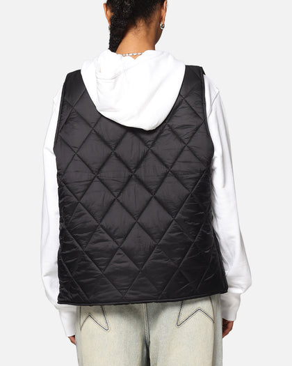 Carre Quilted Vest Black