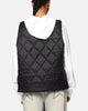 Carre Quilted Vest Black