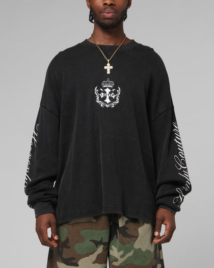 Loiter Purity Thermal Long Sleeve T-Shirt Black