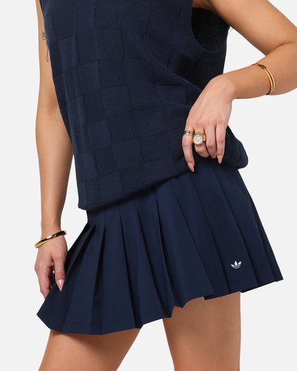 Adidas Women's Originals Pleated Skort Night Indigo