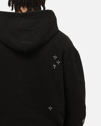 Saint Morta Credo Zip Hoodie Black Wash