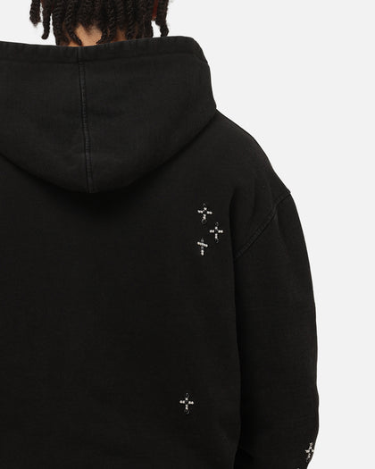 Saint Morta Credo Zip Hoodie Black Wash