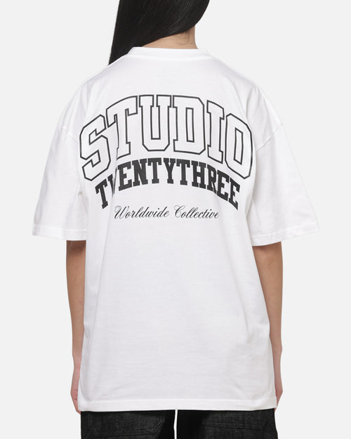 XXIII Studio T-Shirt White/Black