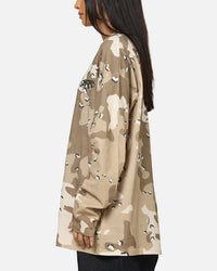 Carre Deserted Long Sleeve T-Shirt Brown Camo