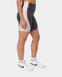 Jordan Women's Essential Bike Shorts Thunder Grey/Moon Particle
