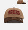 New Era San Francisco 49ers 'Thanksgiving Football' 9FORTY A-Frame Snapback Khaki