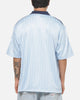 Adidas Collared Goalie Jersey T-Shirt Light Blue
