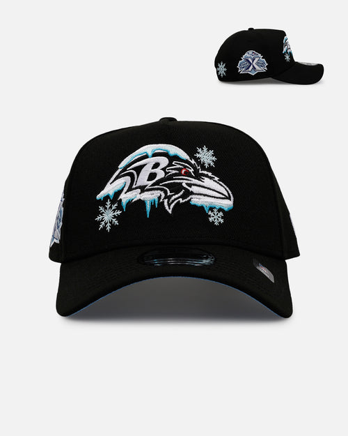 New Era Baltimore Ravens 'Cold As Ice' 9FORTY A-Frame Snapback Black