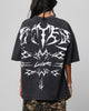 Loiter Metal Stacked Vintage T-Shirt Vintage Black