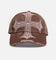 Von Dutch Worn Out Trucker Snapback Hat Washed Brown