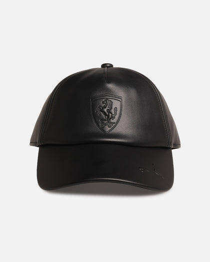Puma X Scuderia Ferrari Premium Baseball Strapback Cap Black