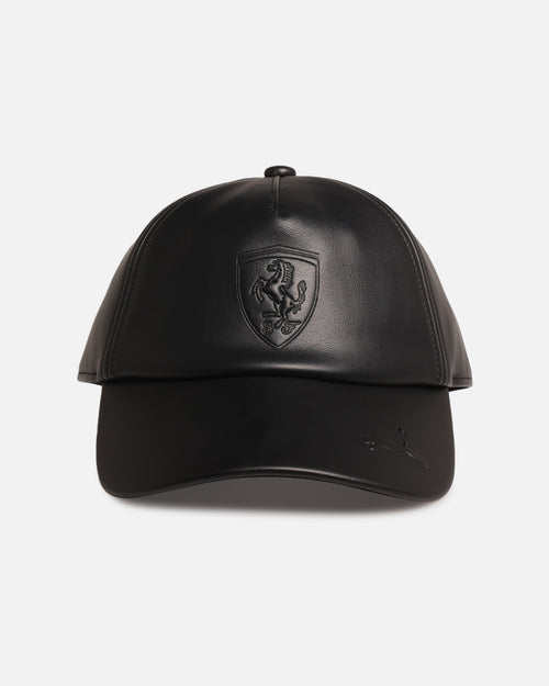 Puma X Scuderia Ferrari Premium Baseball Strapback Cap Black