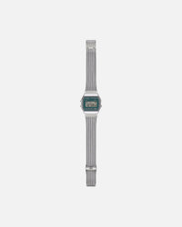 Casio A158WEM-3D Watch Silver/Black