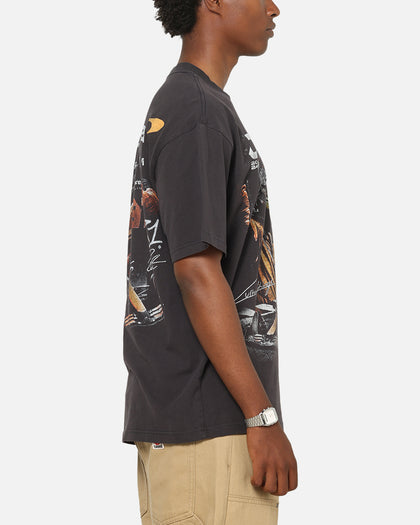 Mitchell & Ness X Mclaren Oscar Piastri Victory T-Shirt Faded Black