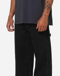 Carre Baggy Carpenter Jeans Black Denim