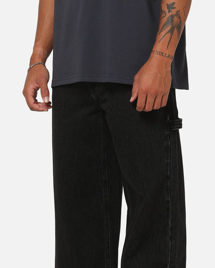Carre Baggy Carpenter Jeans Black Denim