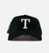 New Era Texas Rangers 'Plush Chenille' 9FORTY A-Frame Snapback Dark Green