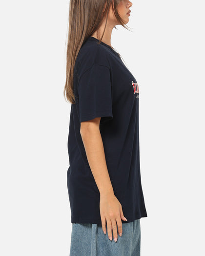 Tommy Jeans Appliq Graphic T-Shirt Navy