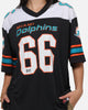 Majestic Athletic Miami Dolphins Glenver Mesh Oversized T-Shirt Black