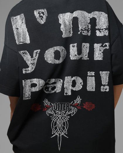 Loiter X WWE Eddie Guerrero Vintage T-Shirt Black