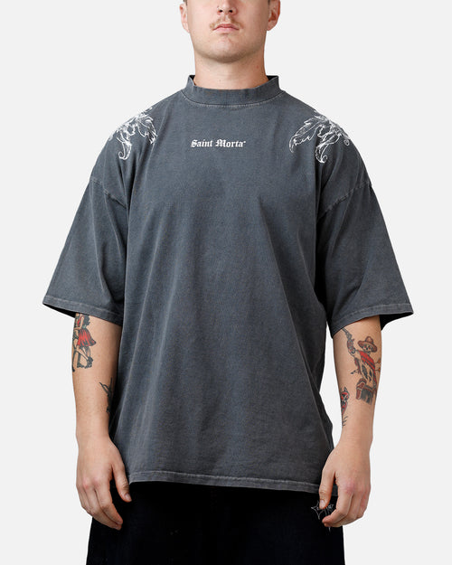 Saint Morta Matriarch T-Shirt Black Wash