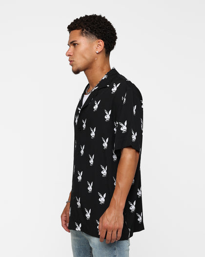 Playboy by Culture Kings Chrome Party Shirt Black