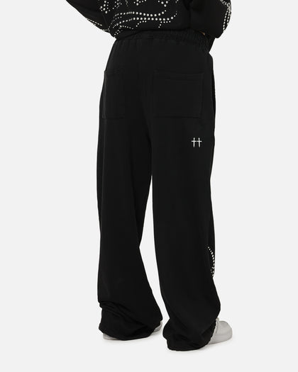 Saint Morta Sanctified Sweatpants Washed Black