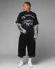 Loiter Performance Layered Long Sleeve T-Shirt Black