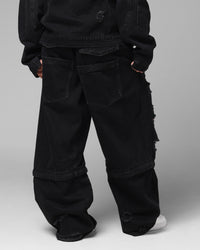 Loiter Thrasher Pants Washed Black