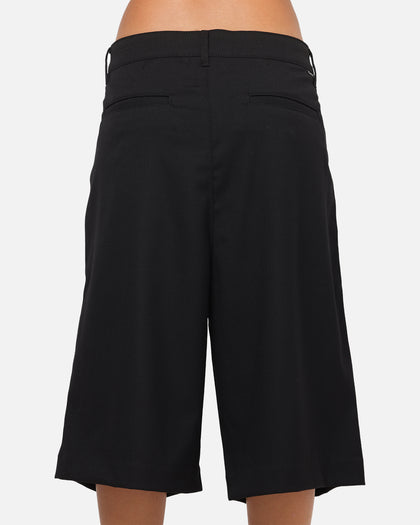 Carre Heritage Pleated Shorts Black