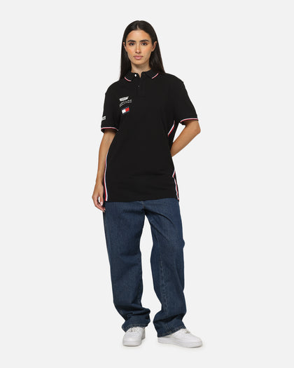 Tommy Hilfiger X Cadillac Formula 1 Team Replica Polo Shirt Black