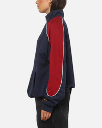 Carre Assembly League 1/4 Zip Crewneck Navy/Red
