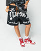 Loiter Sketch Book Walk Shorts Black