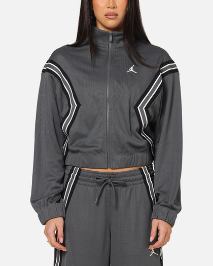 Jordan Women's Brooklyn Full-Zip Track Jacket Iron Grey