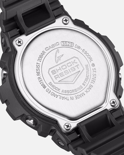 G Shock DW6900RL-1D Watch Black