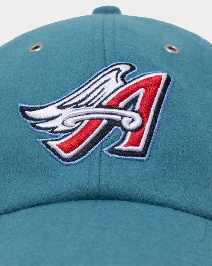 47 Brand Los Angeles Angels 'Wooly Clean-Up' Strapback Columbia