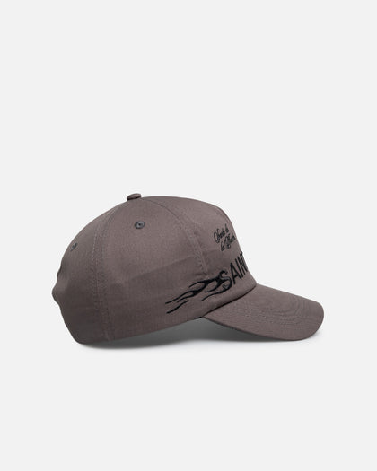 Saint Morta Speed Racing Snapback Charcoal/Black