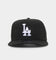 New Era Los Angeles Dodgers Core 9FIFTY High-Crown Retro Pre-Curved Snapback Black/White