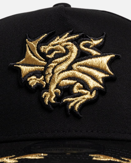 New Era St. George Illawarra Dragons 'NRL Vegas Round 2026' 9FORTY A-Frame Snapback Black/Gold